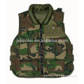 Millitary Zipper Style Camouflage Aramid bulletproof Vest/Anti Ballistic vest/Bullet Proof Vest/PE vest